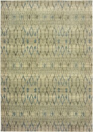 Oriental Weavers Raleigh 1807H Ivory and  Blue