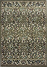 Oriental Weavers Raleigh 655Q5 Brown and  Ivory