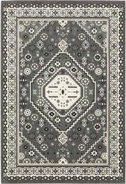 Oriental Weavers Raylan RAY02 Grey and  Ivory