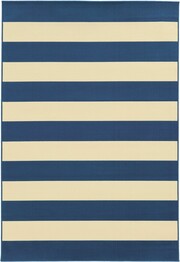 Oriental Weavers Riviera 4768F Blue and  Ivory