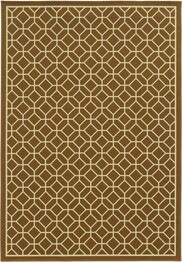 Oriental Weavers Riviera 4771L Brown and  Ivory