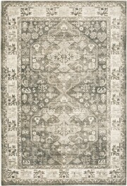 Oriental Weavers Savoy 28105 Charcoal and  Ivory
