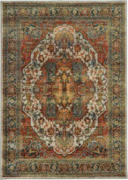 Oriental Weavers Sedona 6382B Red and  Multi