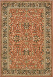 Oriental Weavers Toscana 9537C Orange and  Blue