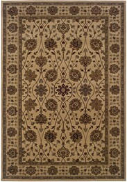 Oriental Weavers Tybee 733i Beige and Green