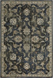 Oriental Weavers Venice 4333B Charcoal and  Blue