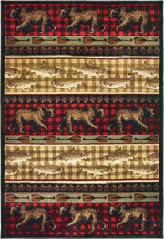 Oriental Weavers Woodlands 9594B Red and  Multi