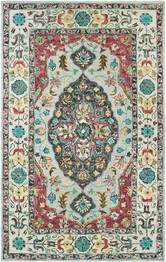 Oriental Weavers Zahra 75504 Grey and  Pink