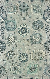 Oriental Weavers Zahra 75508 Grey and  Blue