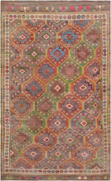 Pasargad Vintage Kilim 051085 Multi