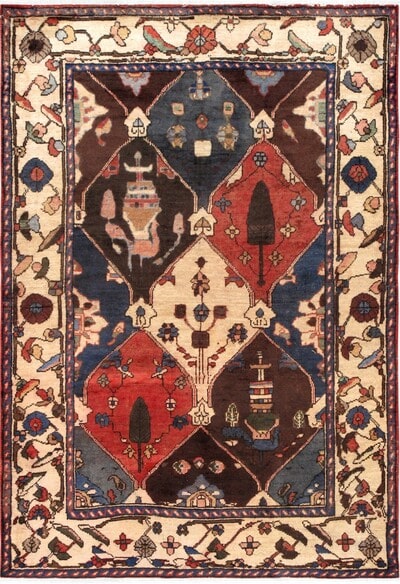 Pasargad Vintage Bakhshayesh 000446 Multi