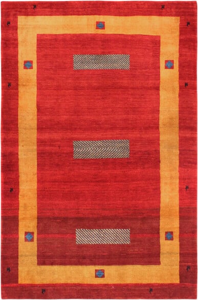 Pasargad Persian Gabbeh 028482 Red