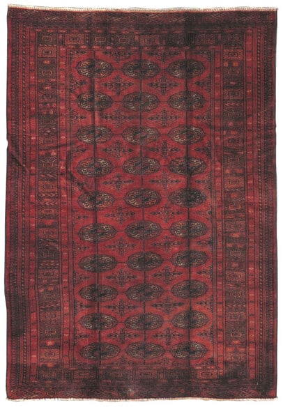 Pasargad Vintage Tekkeh 049360 Red