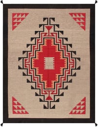 Pasargad Navajo Navajo PNT148 Mocha