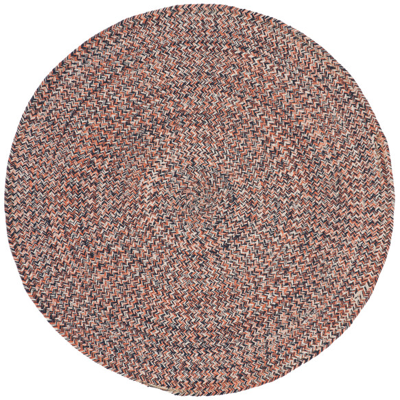 Safavieh Braided BRD701P Terracotta and Ivory