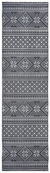Safavieh Cedar Brook CDR711Z Black and Ivory