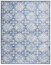 Safavieh Brentwood BNT862N Navy and Creme