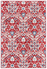 Safavieh Brentwood BNT894R Red and Ivory