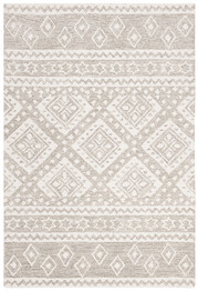 Safavieh MicroLoop MLP501F Grey and Ivory