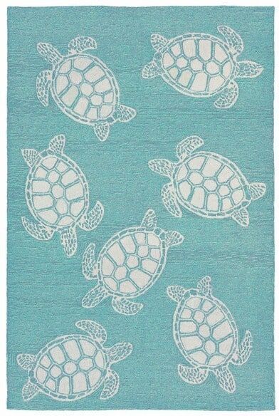 Trans Ocean Capri Turtle Aqua 1634/04