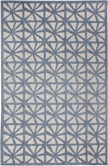 Trans Ocean Carmel Tonga Tile Navy 8489/33