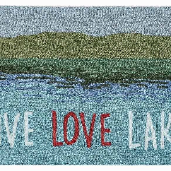 Trans Ocean Frontporch Live Love Lake Water 4507/03