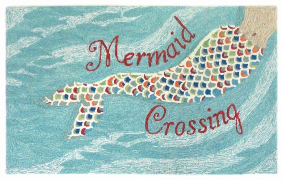 Trans Ocean Frontporch Mermaid Crossing Water 1448/03