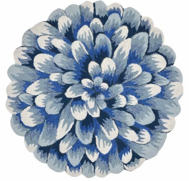 Trans Ocean Frontporch Mum Blue 1828/03