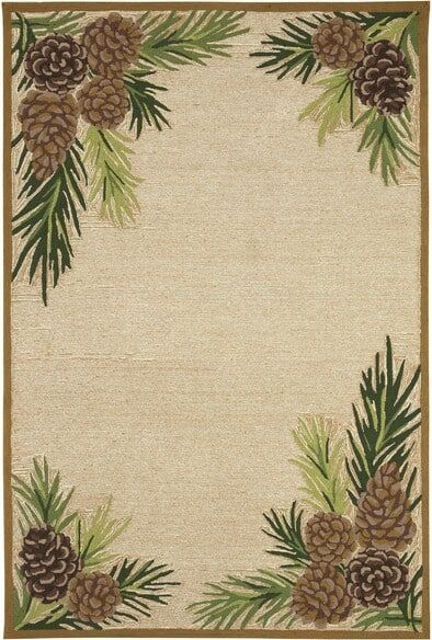 Trans Ocean Ravella Forest Border Natural 2307/12