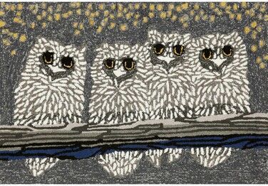 Trans Ocean Frontporch Owls Night 1443/47