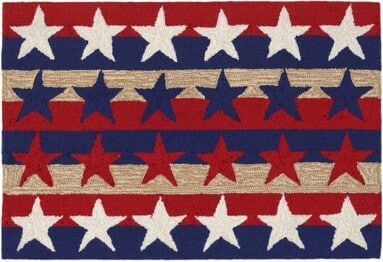 Trans Ocean Frontporch Stars and Stripes Americana 180414