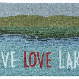 Trans Ocean Frontporch Live Love Lake Water 4507/03