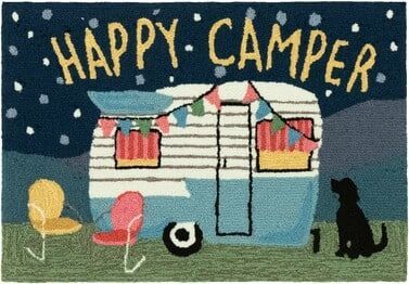Trans Ocean Frontporch Happy Camper Night 4542/47