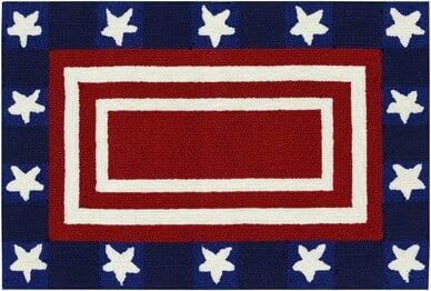 Trans Ocean Frontporch Patriotic Pendant Red 4637/24