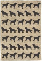 Trans Ocean Frontporch Doggies Black 1467/48