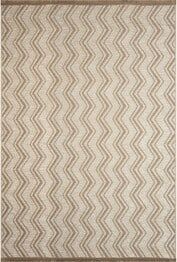 Trans Ocean Mercer Zigzag Ivory 122464