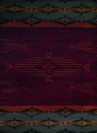 United Weavers Affinity Native Skye Red