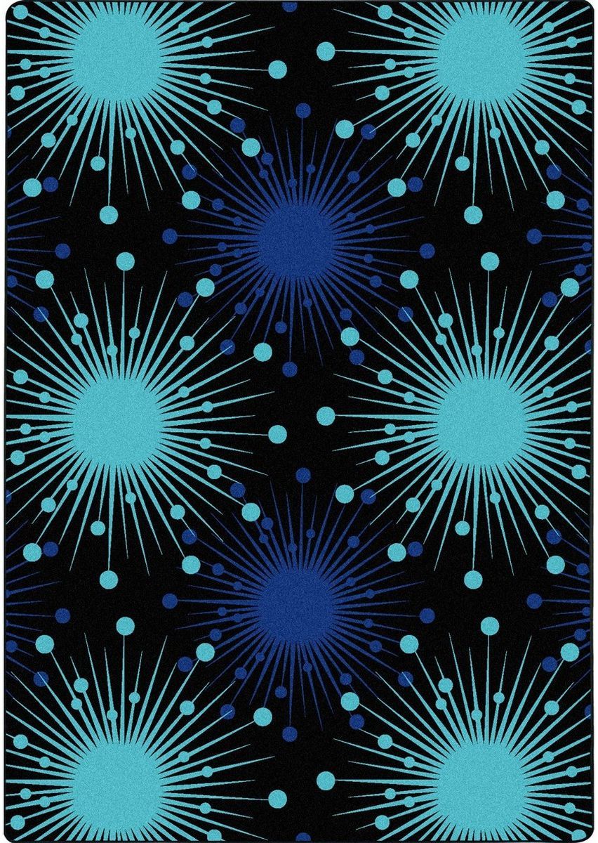 Joy Carpets Kaleidoscope Cosmopolitan Blue Area Rug | Free Shipping