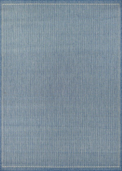Couristan Recife Saddlestitch and Champagne, Blue Champagne and Blue 10011212