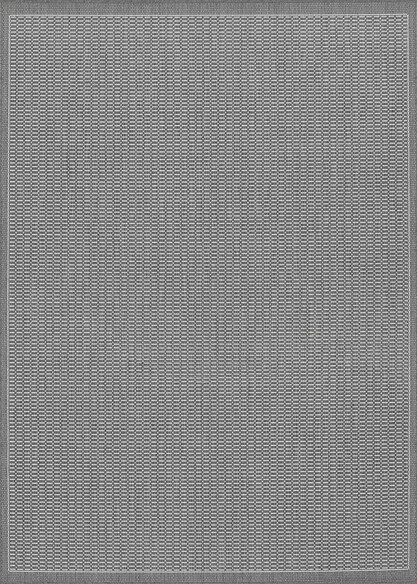 Couristan Recife Saddlestitch and Grey/White 1001/3012
