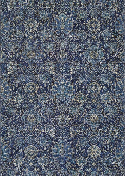 Couristan Easton Winslet and Navy, Sapphire Navy and Sapphire 63353151