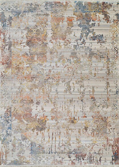Couristan Halli  Abstrctflorals and Antique Lace, Mlt Antique Lace and Mlt H6531001