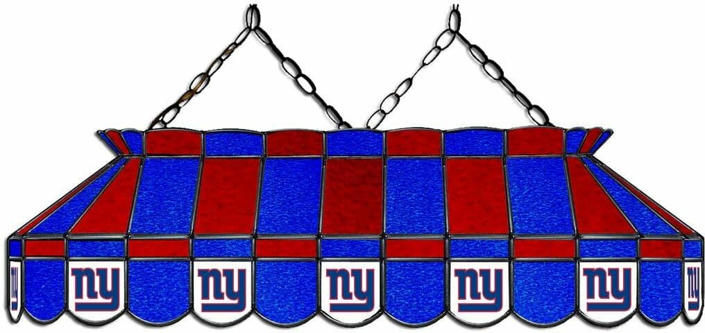 NFL NEW YORK GIANTS 40 GLASS LAMP 18-1013