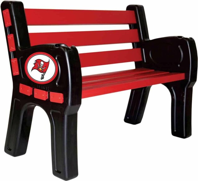 NFL TAMPA BAY BUCCANEERS PARK BENCH 188-1009