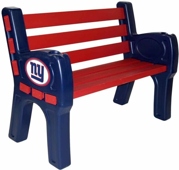 NFL NEW YORK GIANTS PARK BENCH 188-1013