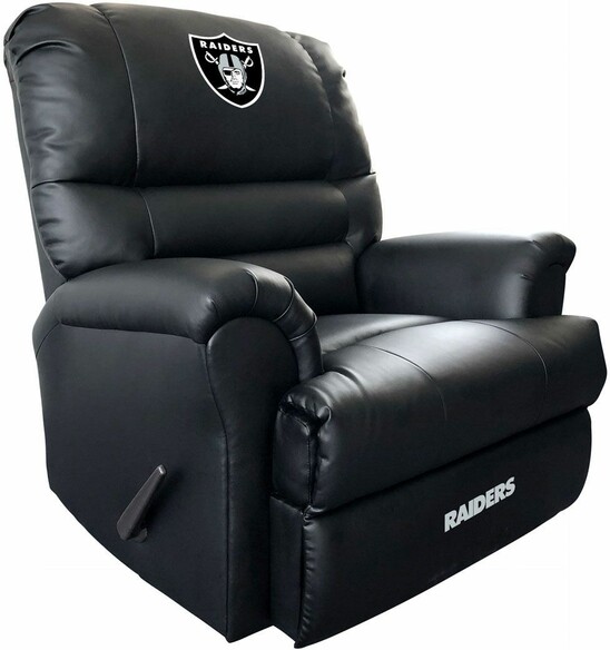 NFL OAKLAND RAIDERS IMPORT SPORTS RECLINER 503-5010