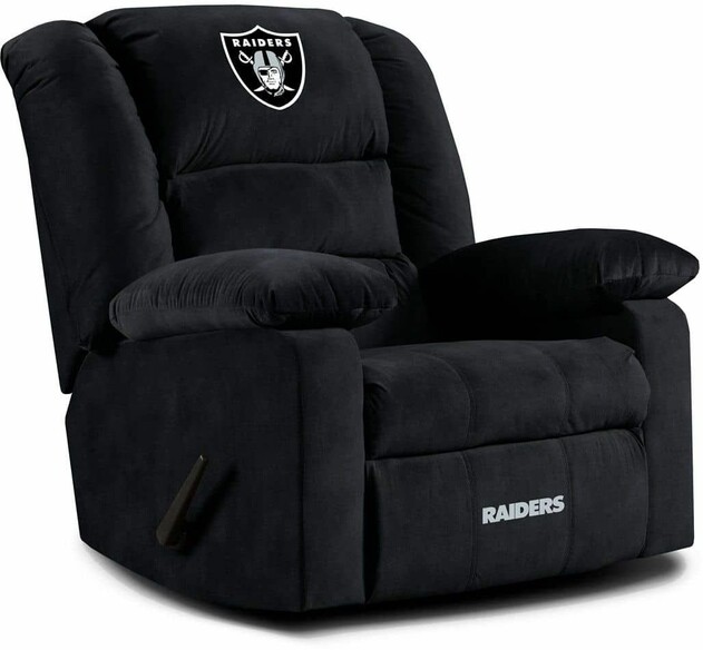 NFL OAKLAND RAIDERS PLAYOFF RECLINER 591-1010