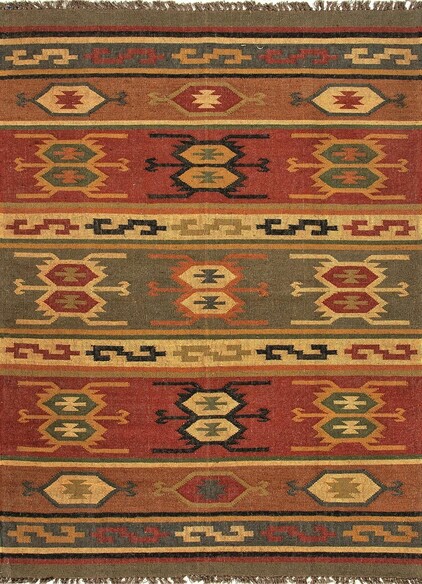 Jaipur Bedouin Thebes Red/Yellow BD01