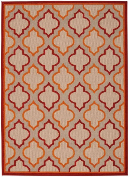 Nourison Aloha ALH06 Red