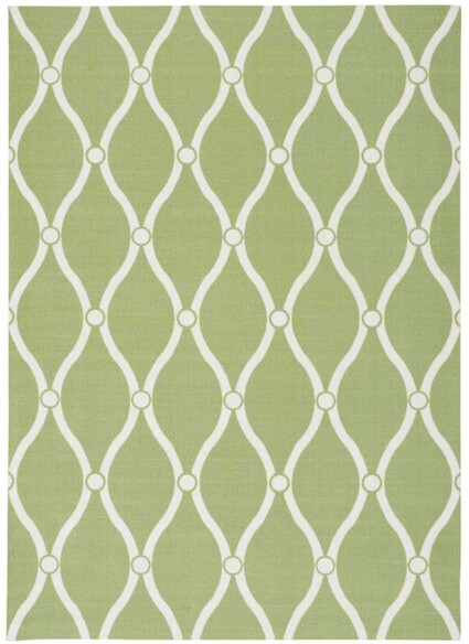 Nourison Home and Garden RS089 Green